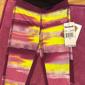 Reebok Girls Printed Leggings, 3T